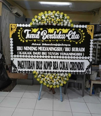 Papan Bunga di Kupang